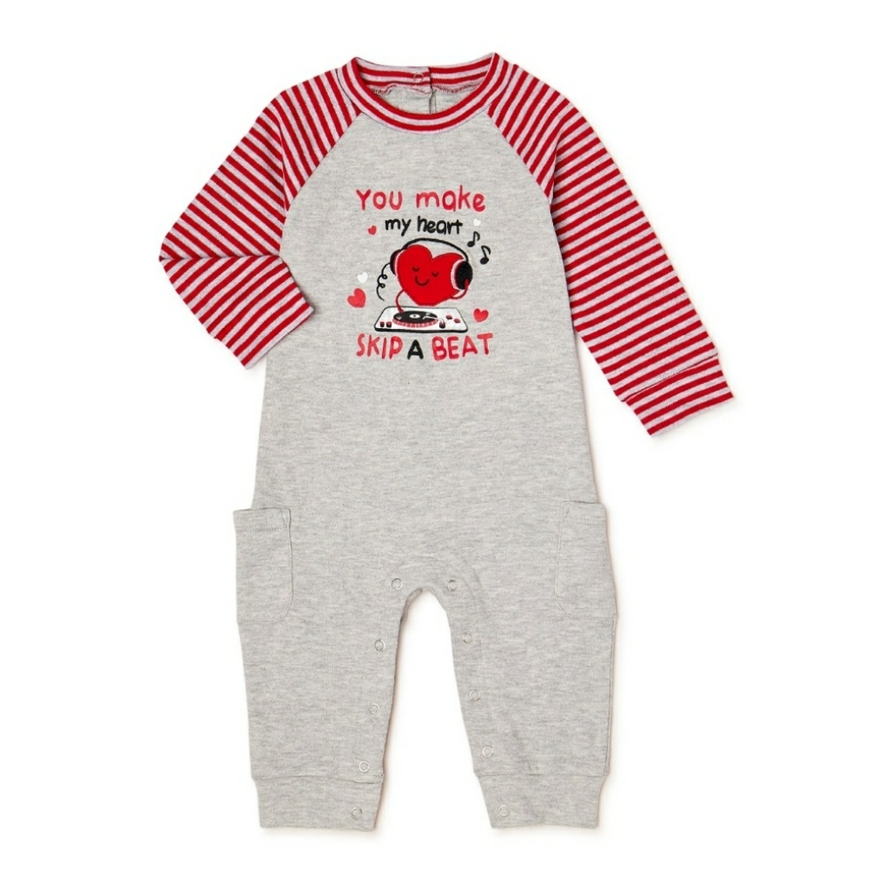 Unisex rompers you make my heart skipt a beat
